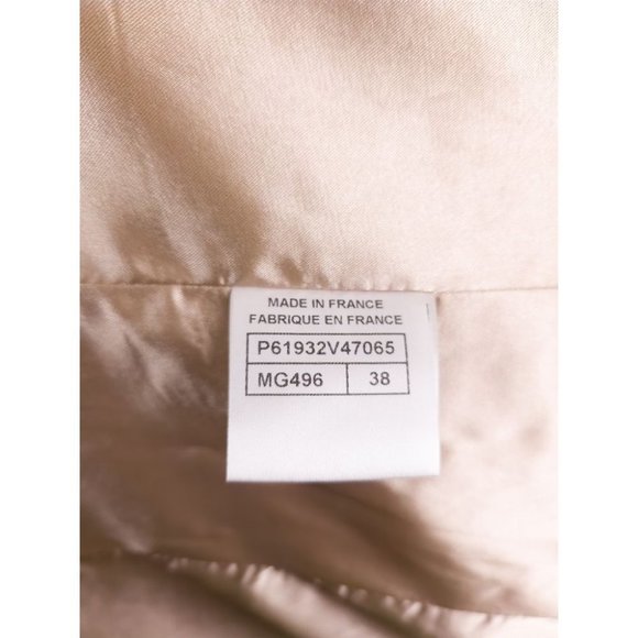 Vintage CHANEL FR 38 US 4 6 Wool Mix Tweed Houndstooth Jacket P61932V47065 - Picture 10 of 11